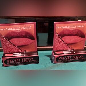 2 Mini MAC Matte Lipstick NEW